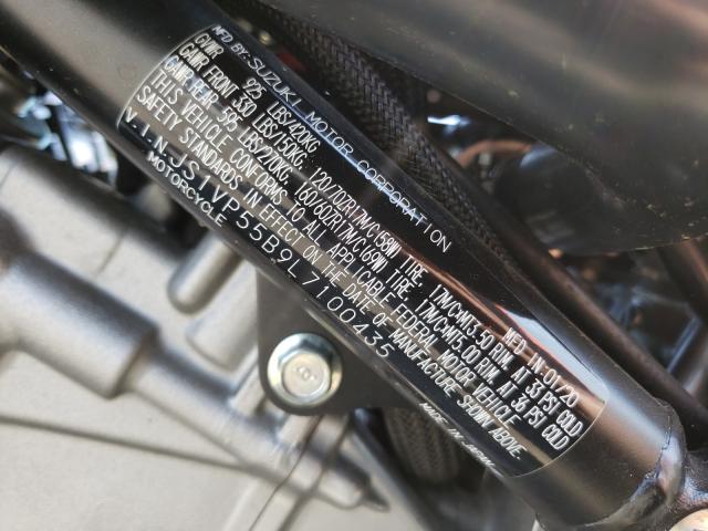 2020 SUZUKI SV650 A JS1VP55B9L7100435
