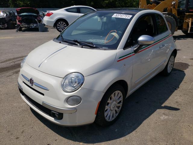 2012 FIAT 500 LOUNGE 3C3CFFCR8CT229112