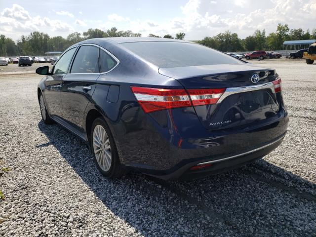 2014 TOYOTA AVALON HYB 4T1BD1EB7EU022716
