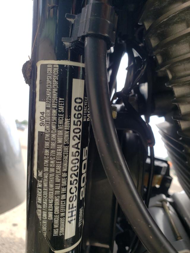 2005 HONDA VT1300 S 1HFSC52005A205660
