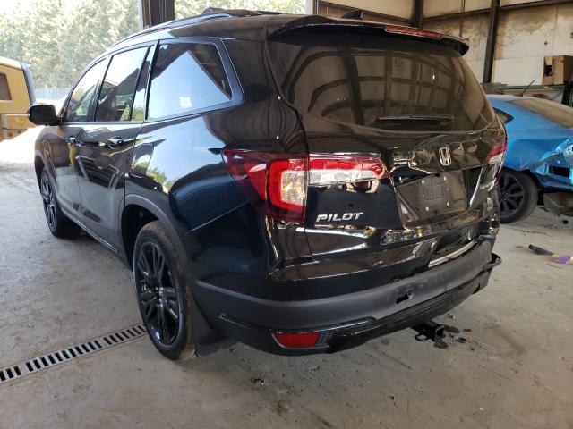 2020 HONDA PILOT BLAC 5FNYF6H79LB036541