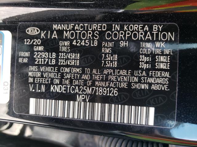 2021 KIA SELTOS SX KNDETCA25M7189126