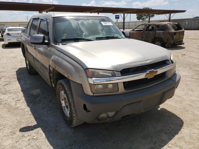 Salvage cars for sale from Copart Temple, TX: 2002 Chevrolet Avalanche