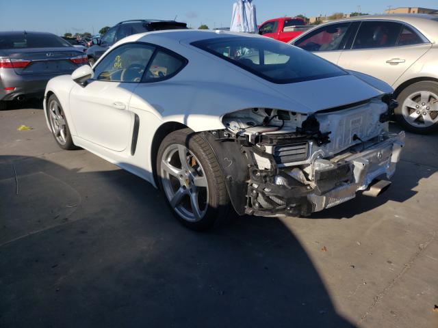 2017 PORSCHE CAYMAN WP0AA2A88HS270272