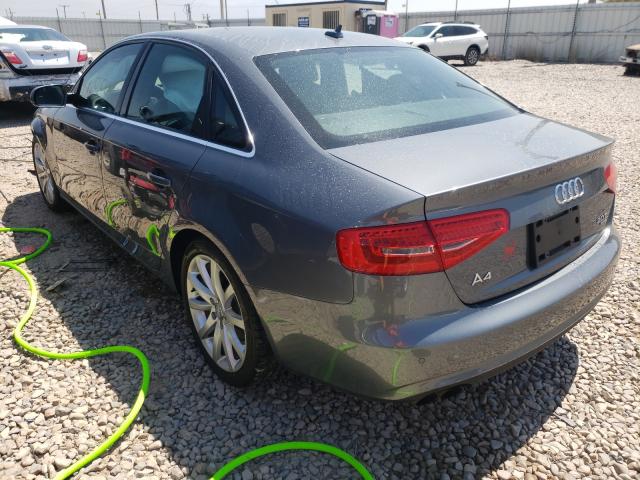 2013 AUDI A4 PRESTIG WAUKFAFLXDN045970