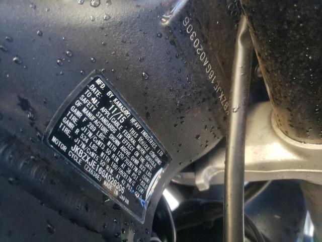 2016 KAWASAKI ZX636 E JKBZXJE16GA020306