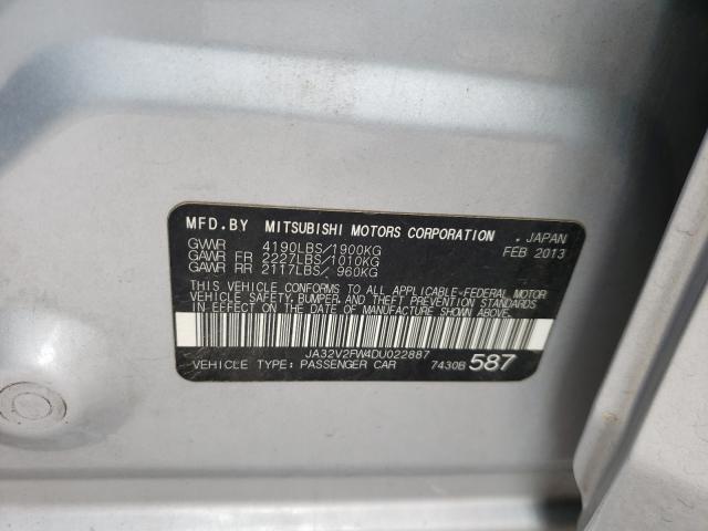 2013 MITSUBISHI LANCER SE JA32V2FW4DU022887
