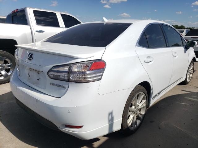 2010 LEXUS HS 250H JTHBB1BA4A2006211