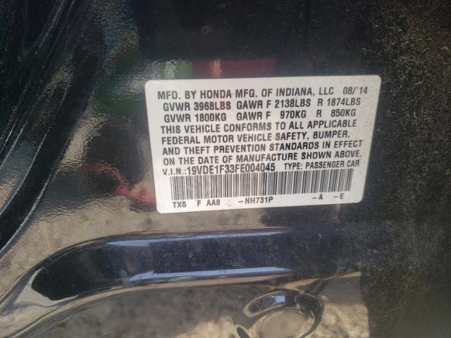 2015 ACURA ILX 20 19VDE1F33FE004045