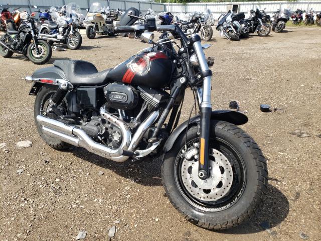 Salvage cars for sale from Copart Elgin, IL: 2016 Harley-Davidson Fxdf Dyna