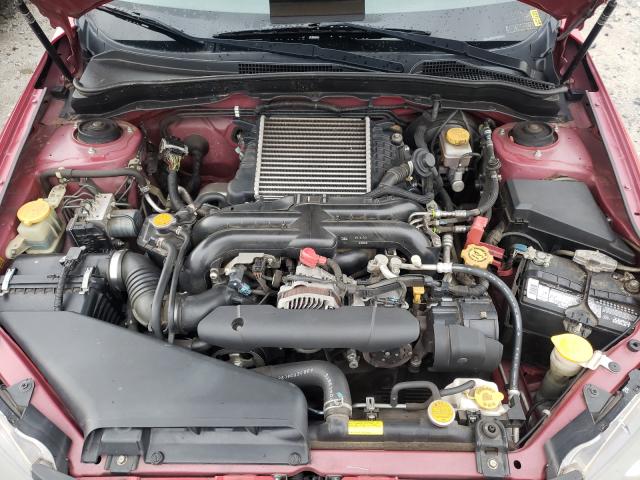 2010 SUBARU IMPREZA WR JF1GE7G62AG504132