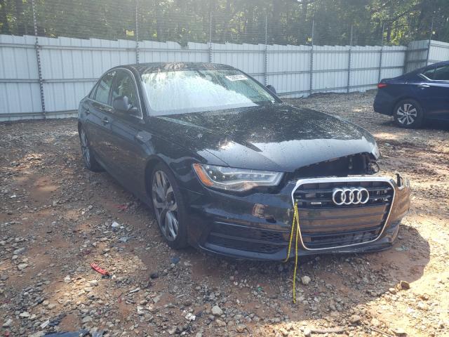 Salvage cars for sale at Austell, GA auction: 2015 Audi A6 Premium