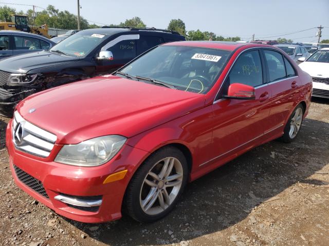 2013 MERCEDES-BENZ C-CLASS WDDGF4HB1DR290654