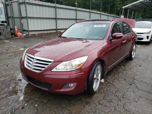2010 HYUNDAI GENESIS 4. KMHGC4DF1AU071435