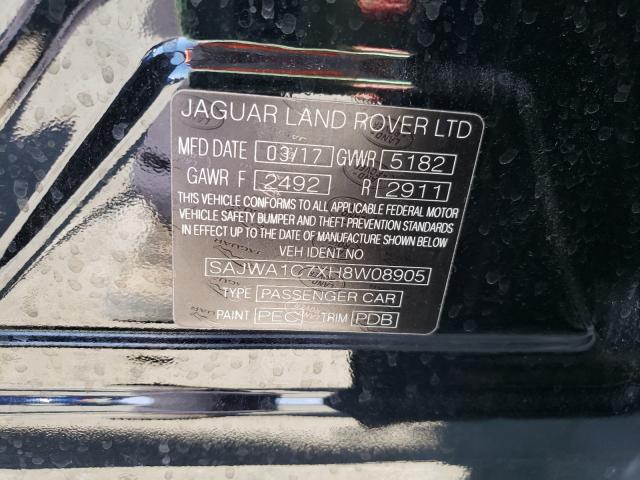 2017 JAGUAR XJ SAJWA1C7XH8W08905