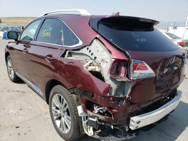 2013 LEXUS RX 450 JTJBC1BA3D2060146