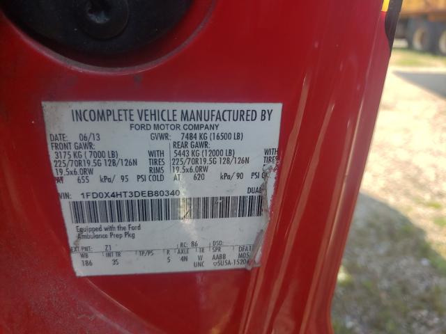 2013 FORD F450 SUPER 1FD0X4HT3DEB80340
