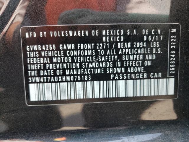 2017 VOLKSWAGEN GTI S 3VW4T7AUXHM075183