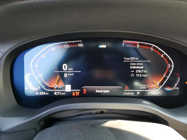 2021 BMW X4 XDRIVE3 5UX2V1C05M9H33756