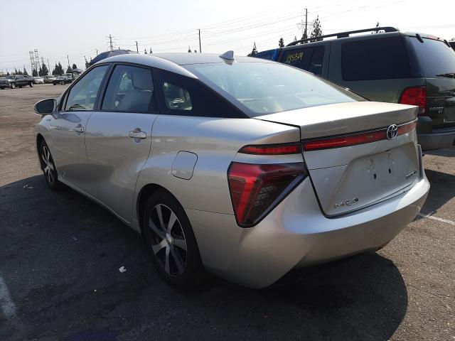 2019 TOYOTA MIRAI JTDBVRBD4KA007609