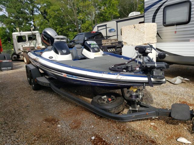 Salvage boats for sale at Tanner, AL auction: 2018 Skeeter ZX190
