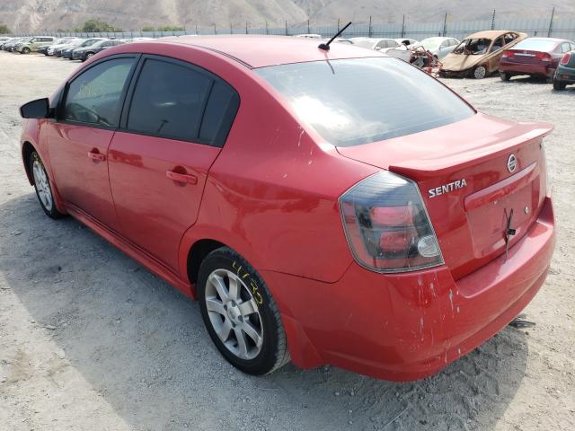 2012 NISSAN SENTRA 2.0 3N1AB6AP1CL770828