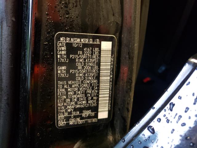 2013 NISSAN JUKE JN8AF5MV6DT211265