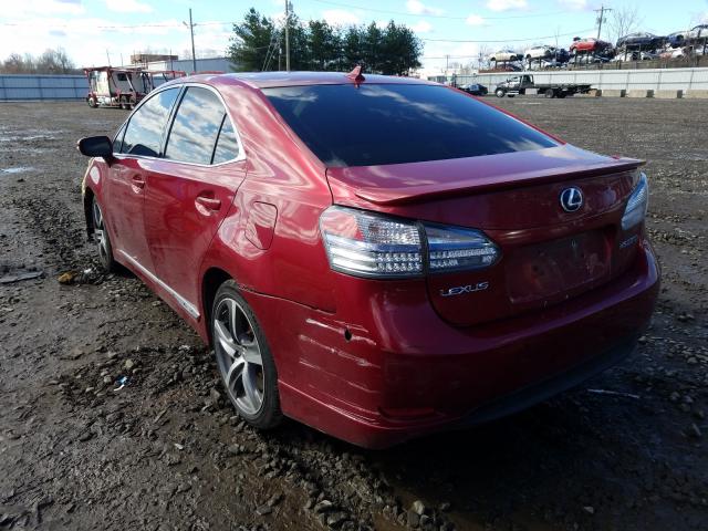 2010 LEXUS HS 250H JTHBB1BA9A2026325