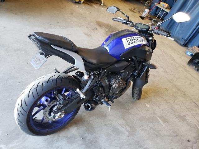 2020 YAMAHA MT07 JYARM27E1LA005906