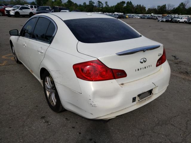 2011 INFINITI G25 JN1DV6AR6BM652073