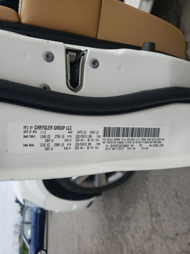 2011 DODGE JOURNEY LU 3D4PG9FG3BT509849