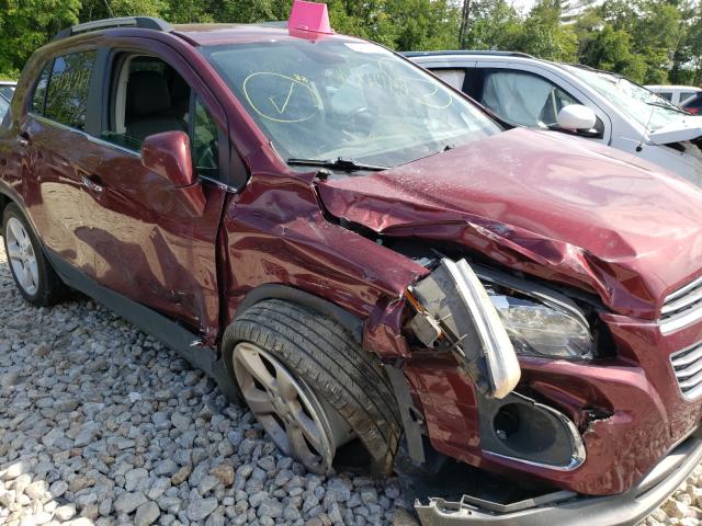 2016 CHEVROLET TRAX LTZ 3GNCJRSB7GL175072