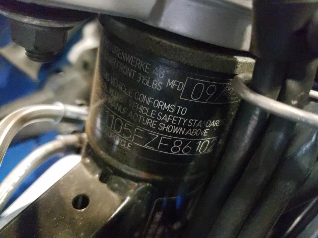 2015 BMW F700 GS WB10B1105FZF86102