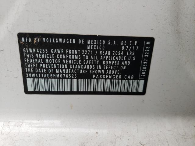 2017 VOLKSWAGEN GTI S 3VW4T7AU6HM076525