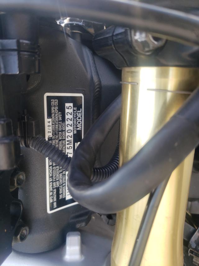 2005 HONDA CB600F JH2PC37075M202225