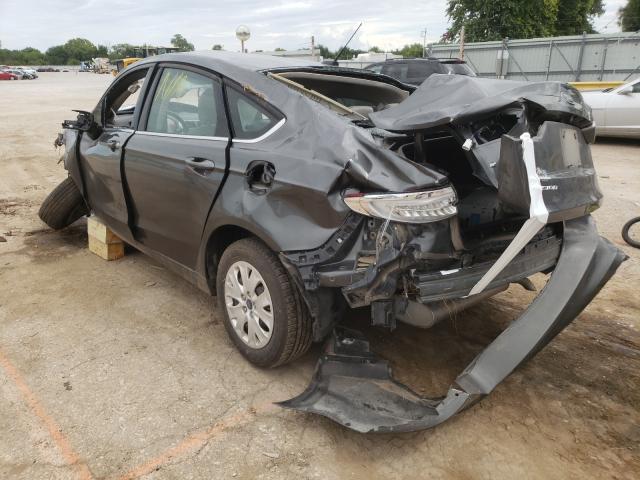 3FA6P0G79KR283919 Ford Fusion S 2019. Фото: 2