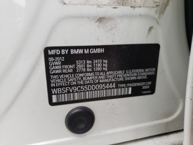 2013 BMW M5 WBSFV9C55DD095444