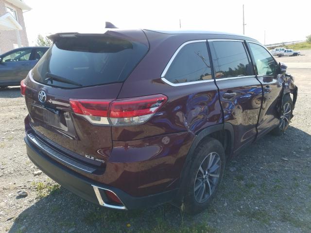 2018 TOYOTA HIGHLA XLE 5TDJZRFH8JS884618