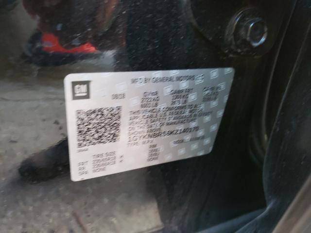 2019 CADILLAC XT5 1GYKNBRS6KZ140170