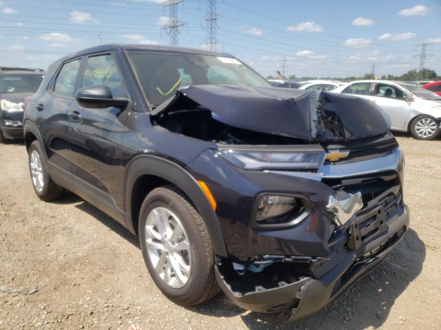 Salvage cars for sale from Copart Elgin, IL: 2021 Chevrolet Trailblazer