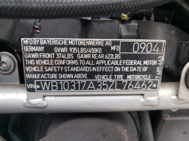 2005 BMW R1200 GS WB10317A35ZL76462