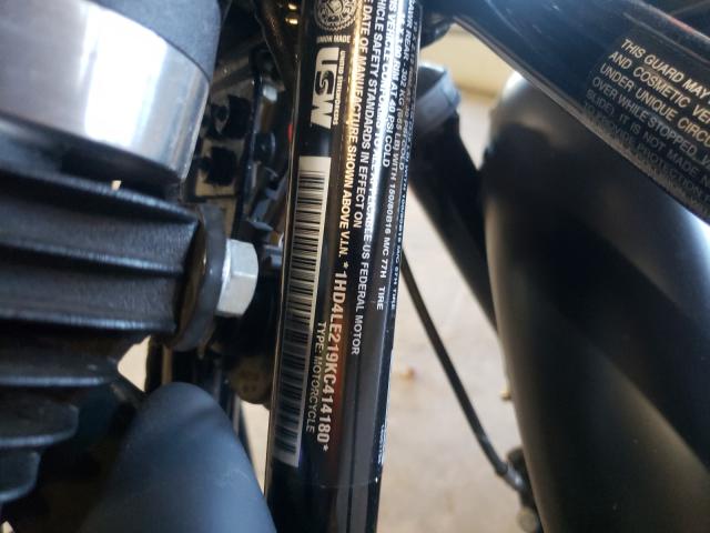 2019 HARLEY-DAVIDSON XL883 N 1HD4LE219KC414180