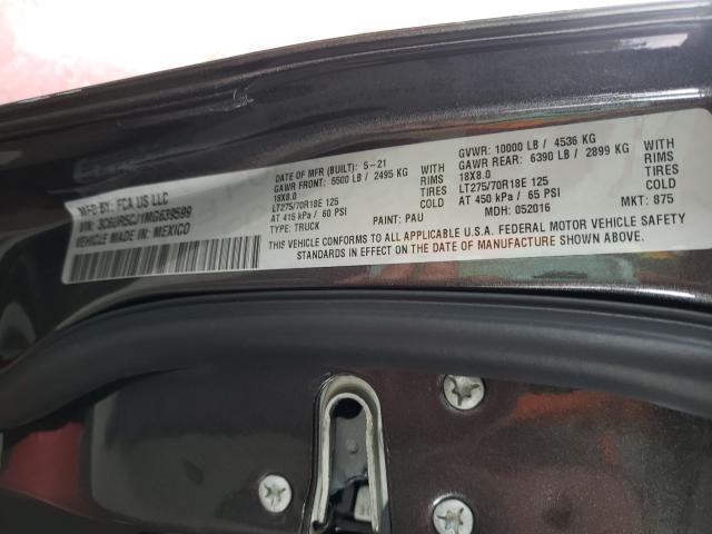 2021 RAM 2500 TRADE 3C6UR5CJ1MG639599