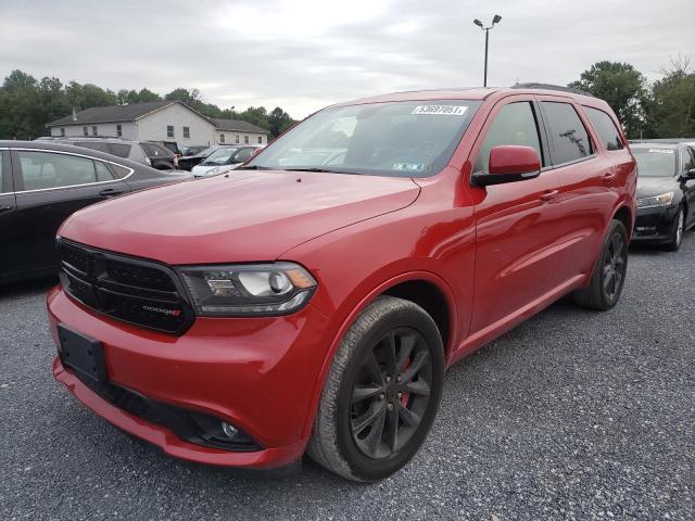 Dodge Durango 2 красный матовый