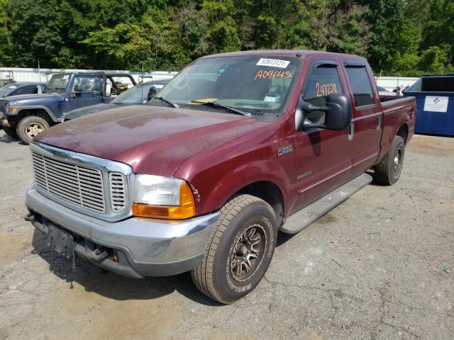 2000 FORD F250, 1FTNW20F6YEA09143 - 2