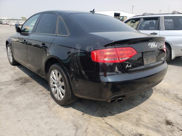 2012 AUDI A4 PREMIUM WAUAFAFL3CN009130