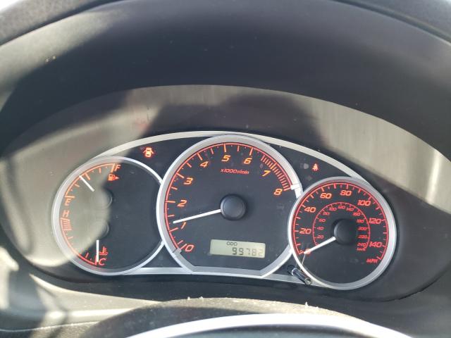 2010 SUBARU IMPREZA WR JF1GH7G62AG807743