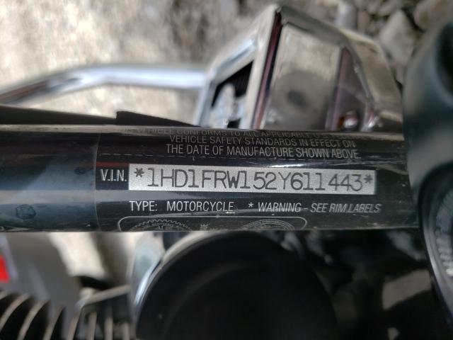 2002 HARLEY-DAVIDSON FLHRCI 1HD1FRW152Y611443
