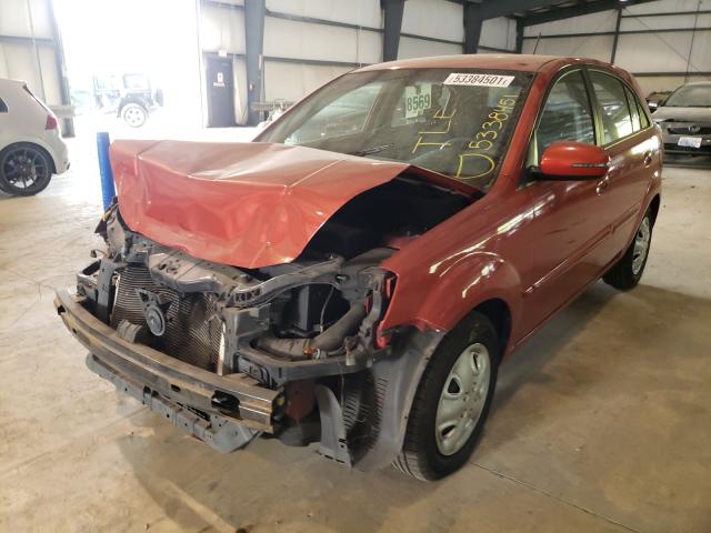 2011 KIA RIO BASE KNADH5A35B6767758