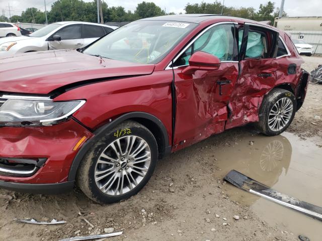 2018 LINCOLN MKX RESERV 2LMPJ8LR9JBL37089